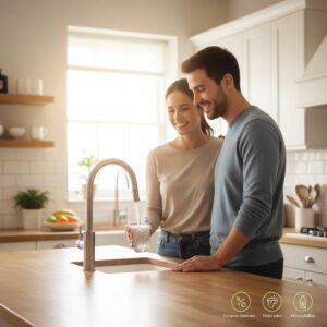 tienda-filtros-de-agua-filtro-familia feliz-sirviendo-agua